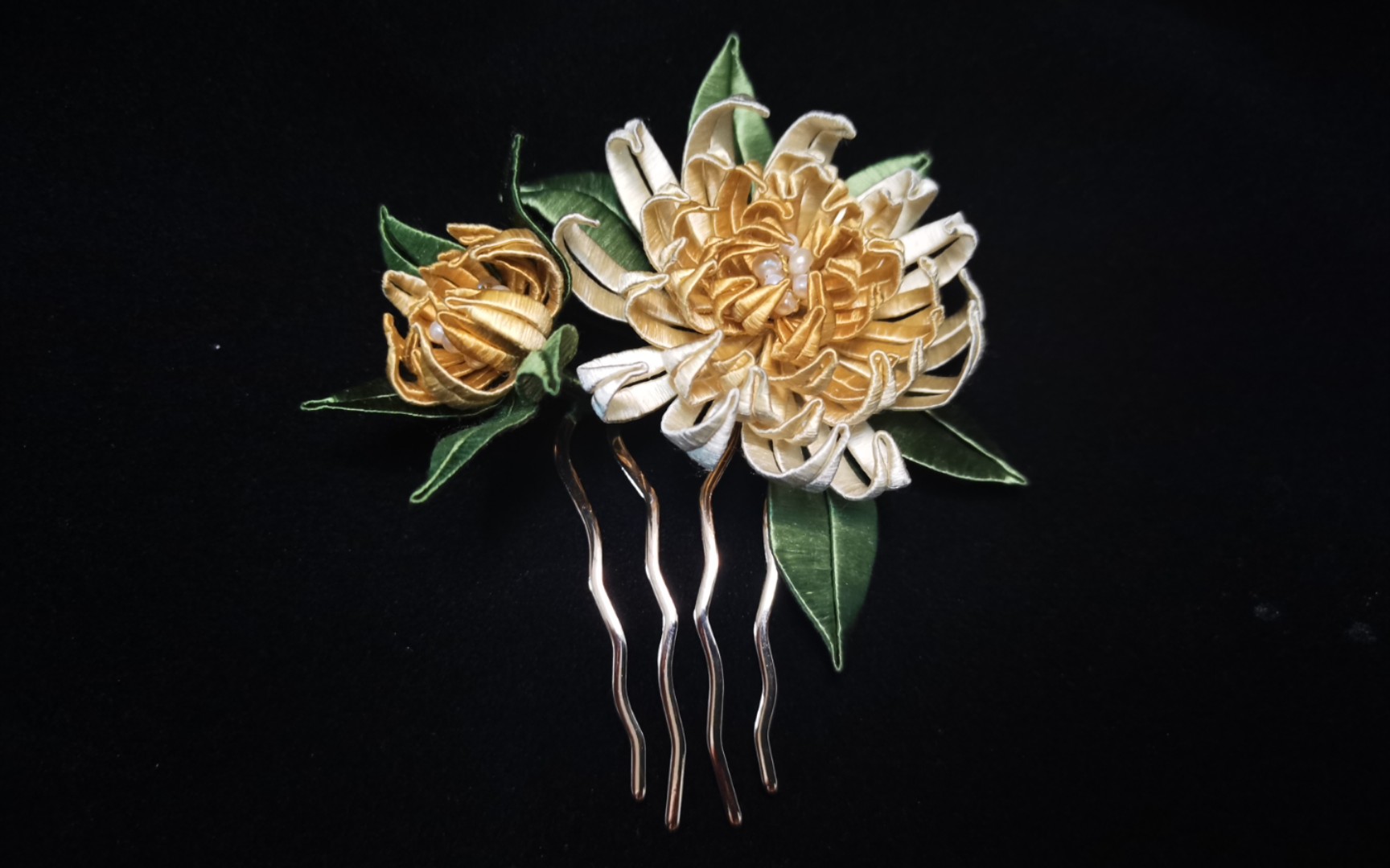 【缠花】一只小菊花94展示_哔哩哔哩_bilibili