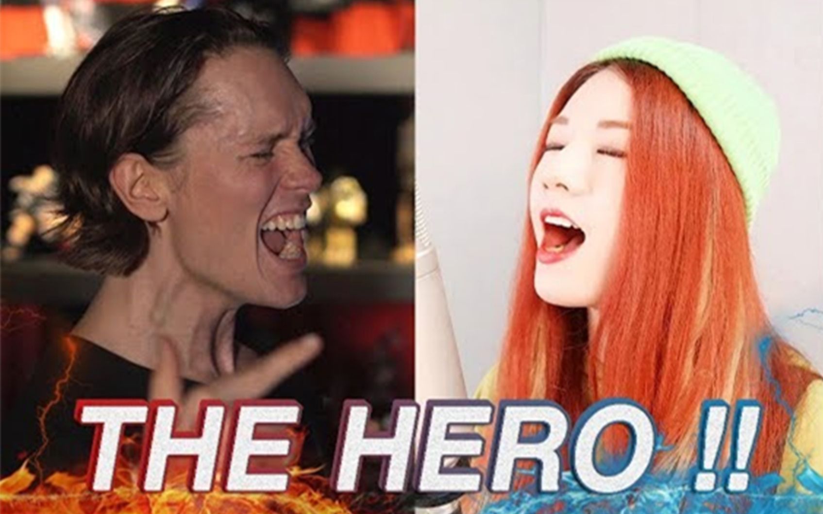 [图]【Raon Lee & PelleK】一拳超人OP - THE HERO !! ┃Cover