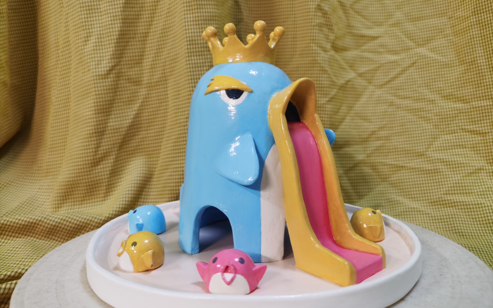 百变小樱的企鹅大王滑梯终于做好啦～～附带超详细教程!