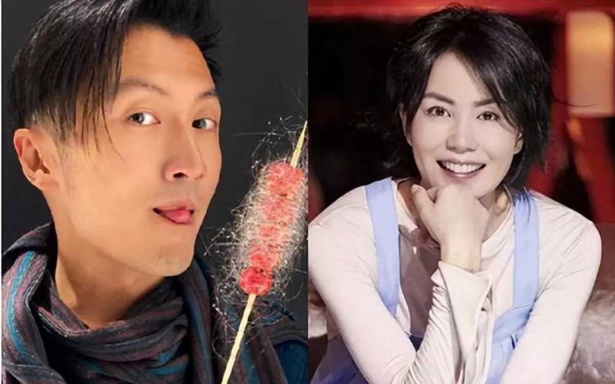 王菲谢霆锋罕见合体秀恩爱,她晒出浴室照,与谢霆锋敷着同款面膜