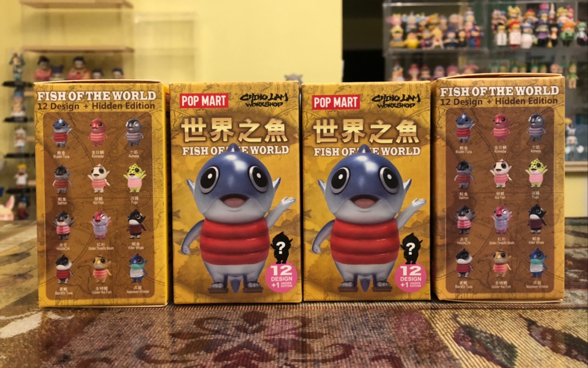 世界之鱼 开盲盒啦!就爱你丑萌风格