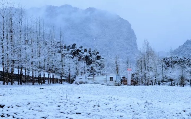 [图]冬日的雪景是上帝写给人间的诗