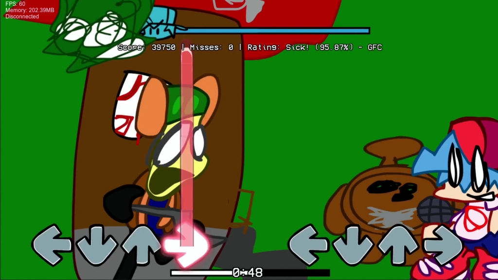 【fnf国人模组】熊出没日记第95集部分泄露的曲子演示bear infested