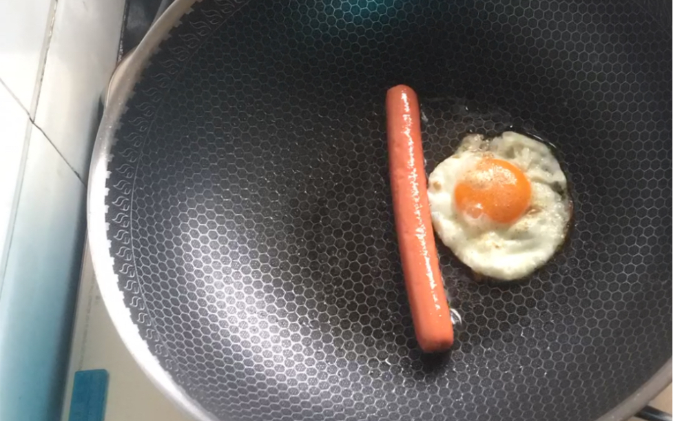 【溏心煎蛋】-超简单的糯叽叽八分熟单面煎蛋