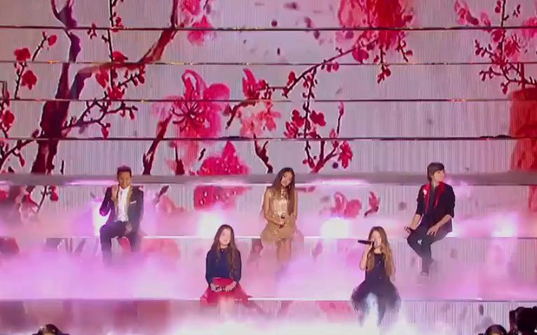 [图]【Kids United】Y'a le printemps qui chante（春天在歌唱~）【孩纸们的精彩现场/TF