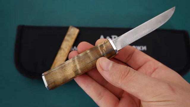 俄罗斯ar大马士革开信刀总长171刃长88宽度15刃厚028含鞘重量100克