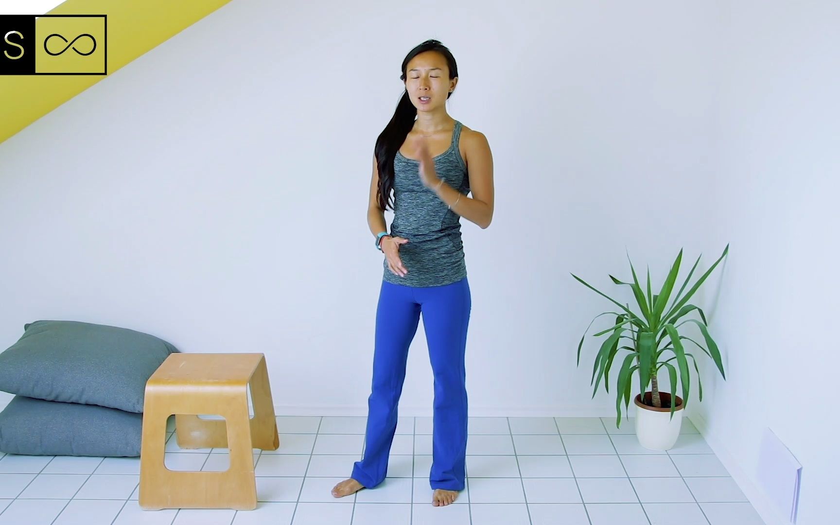 每天运动3分钟 - 训练27:仰撑 - 健身女神张_哔哩哔哩_bilibili