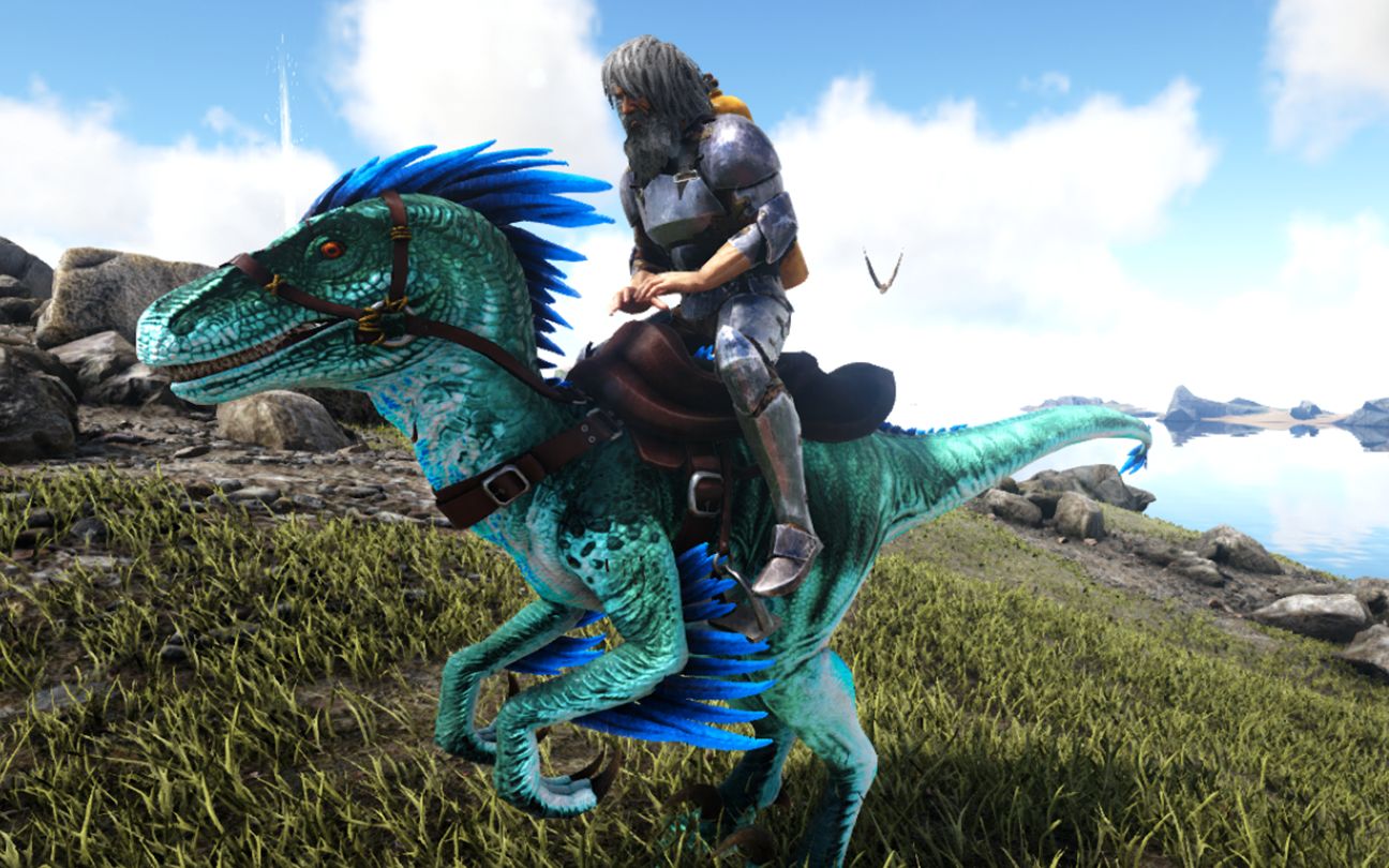 方舟生存进化来世 35 尊贵精英迅猛龙