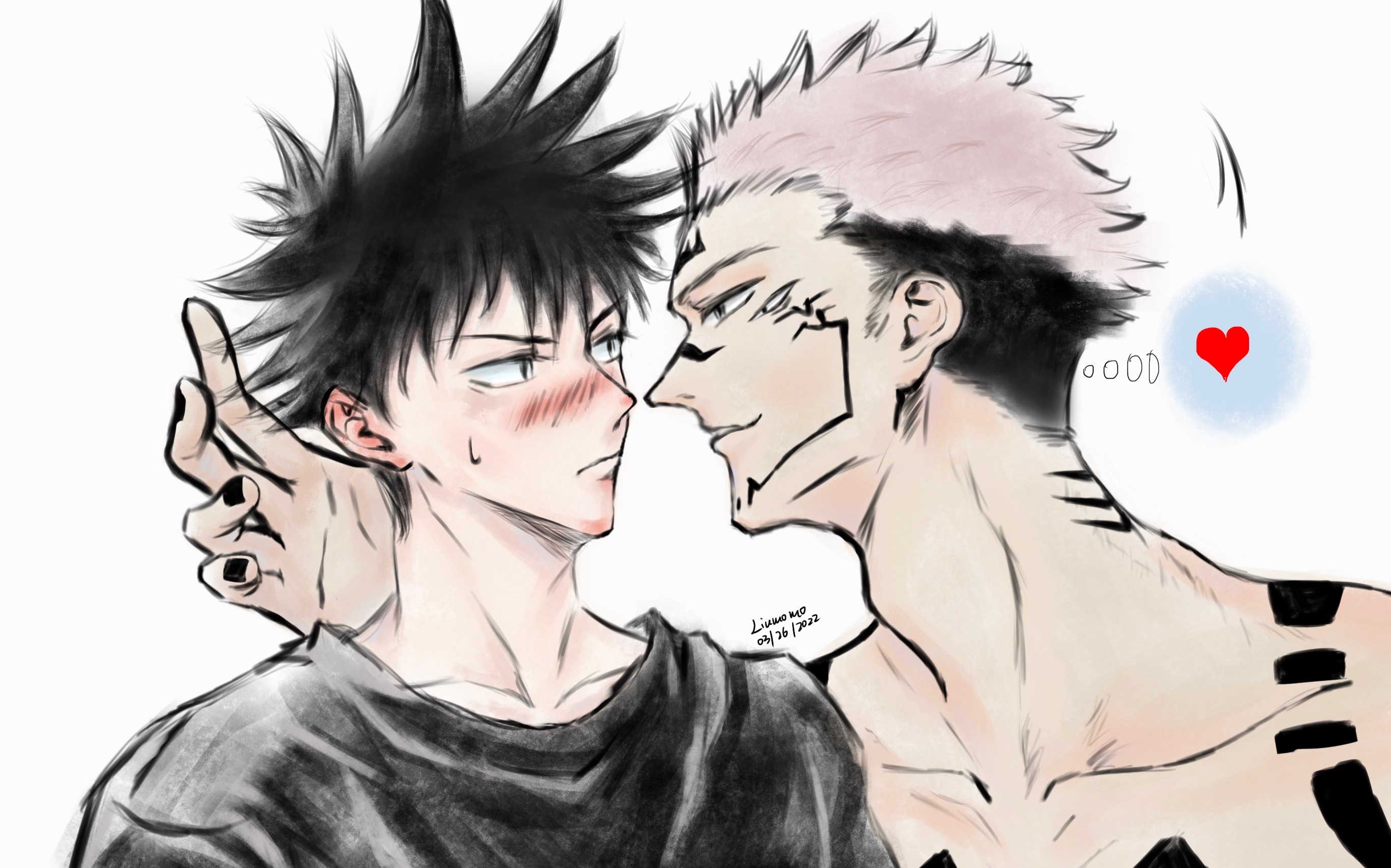 摸一个宿傩和伏黑