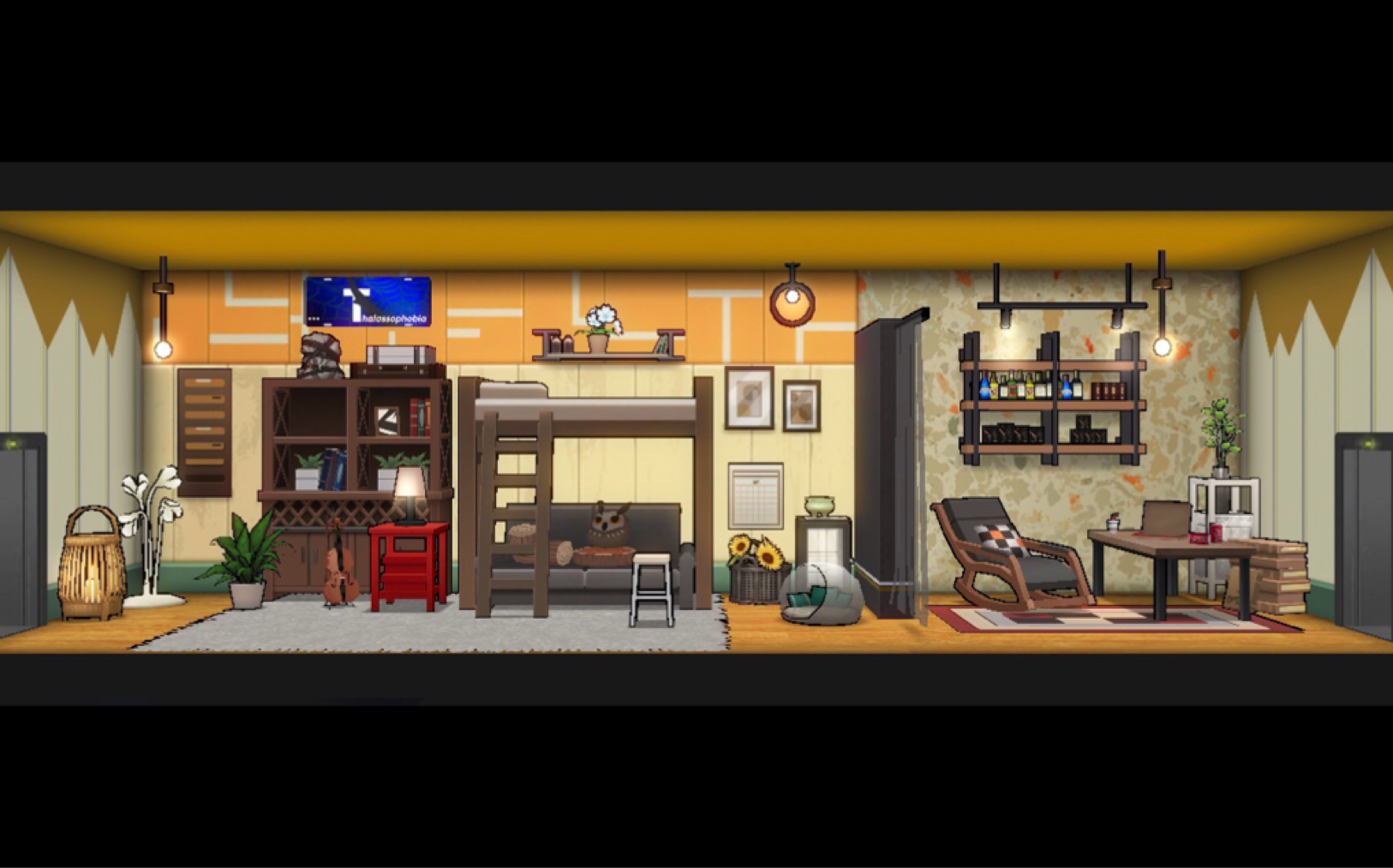 【明日方舟】宿舍装修-卧室