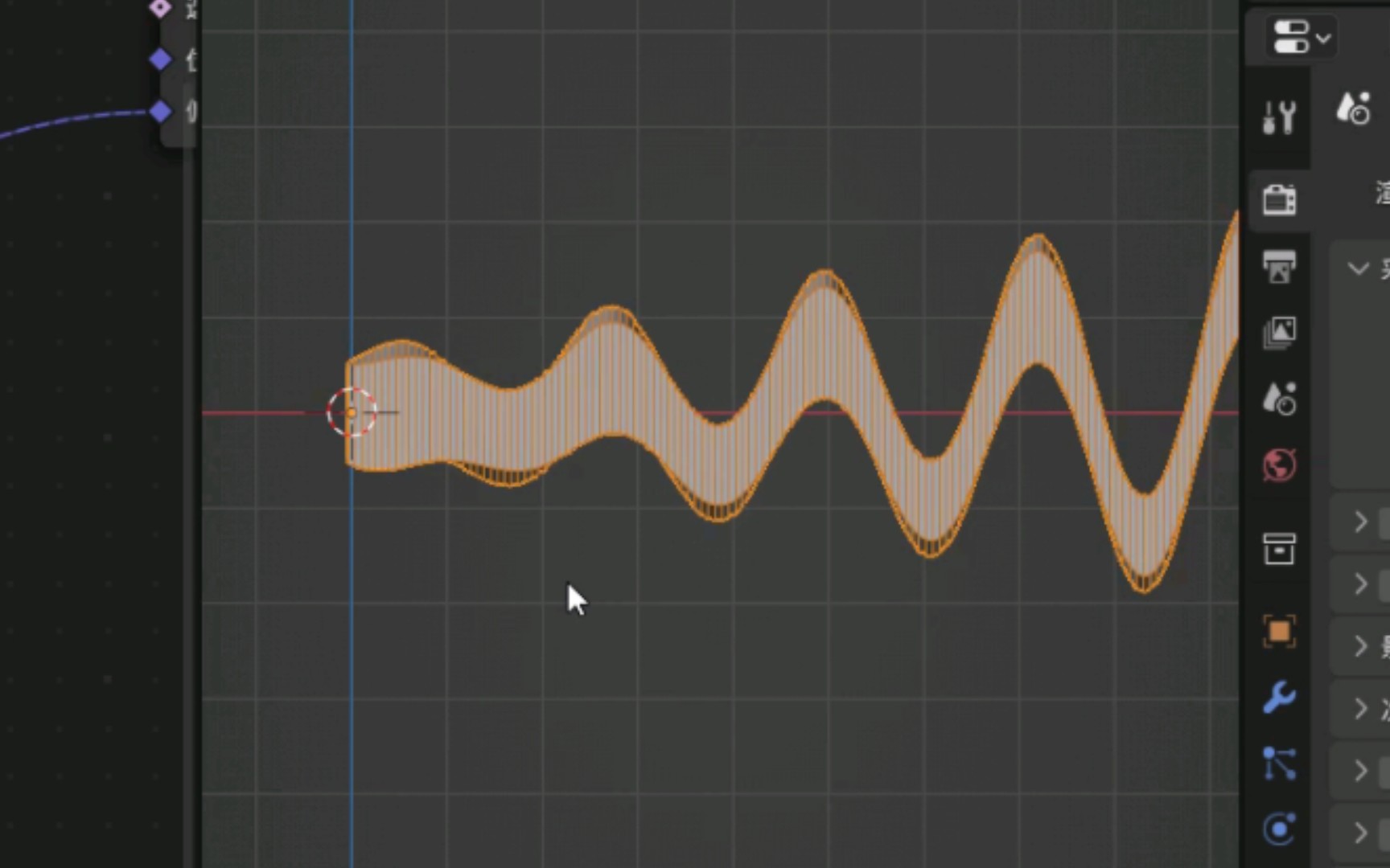 几何节点  波浪线2  blender哔哩哔哩bilibili