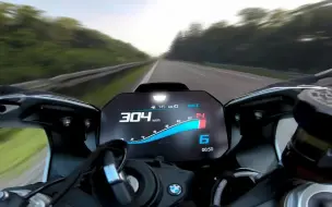 Download Video: 当BMW S1000RR遇上不限速高速会发生什么