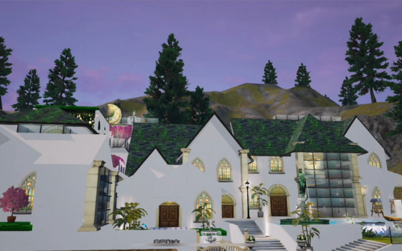 明日之后双人欧式庄园【觅月庄园】内饰_哔哩哔哩bilibili_明日之后