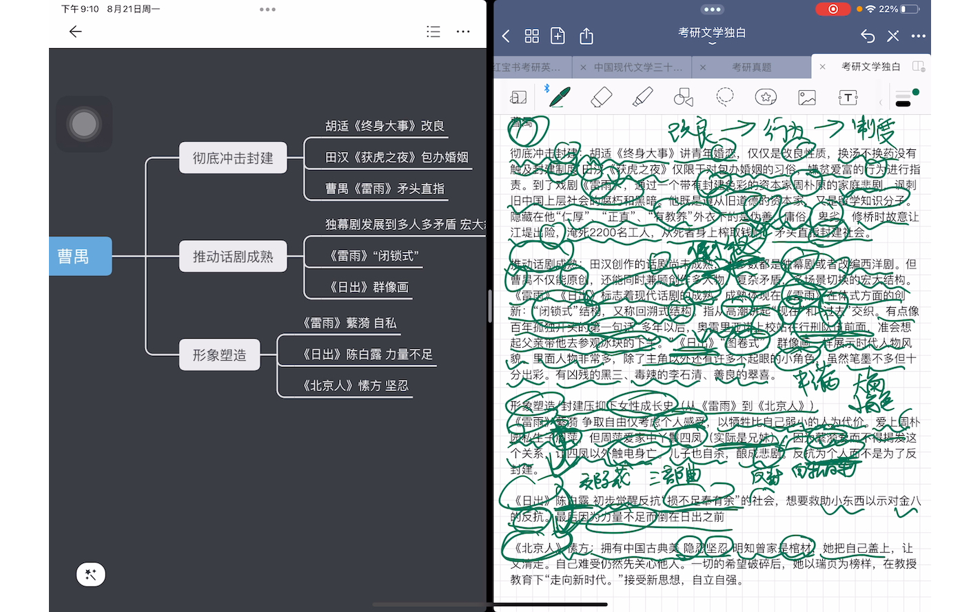 文学考研必备曹禺戏剧哔哩哔哩bilibili