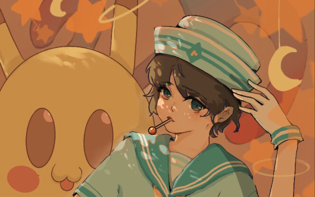 【姜云升生日贺图】绘画过程,一个没有人看的图的绘画过程_哔哩哔哩