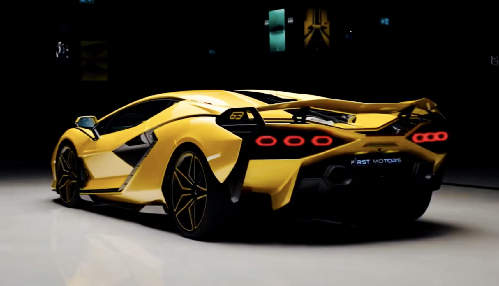 兰博基尼 lamborghini sian