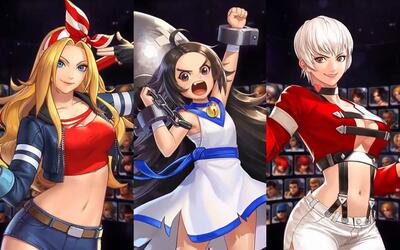 娘化后的陈国汉威力如何不来看看吗娘化三人组大招演示拳皇全明星全