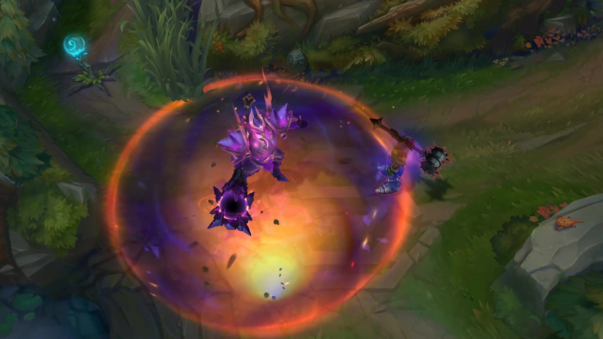 【英雄联盟】死兆星莫德凯撒皮肤技能及回城特效展示