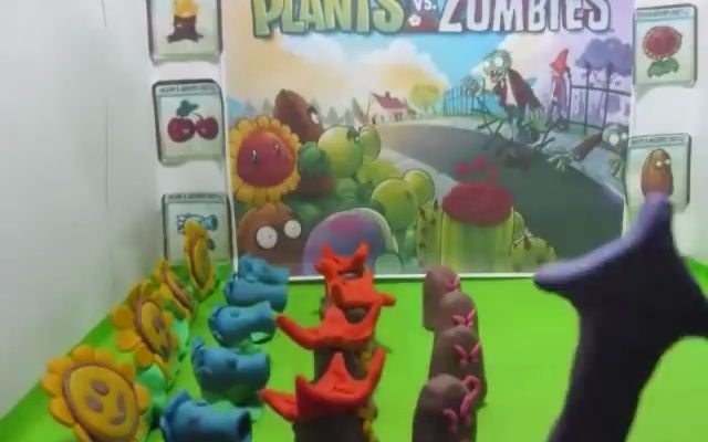 [图]【转载】Plants Vs Zombies: There's a Zombie on Your Lawn (Claymation)