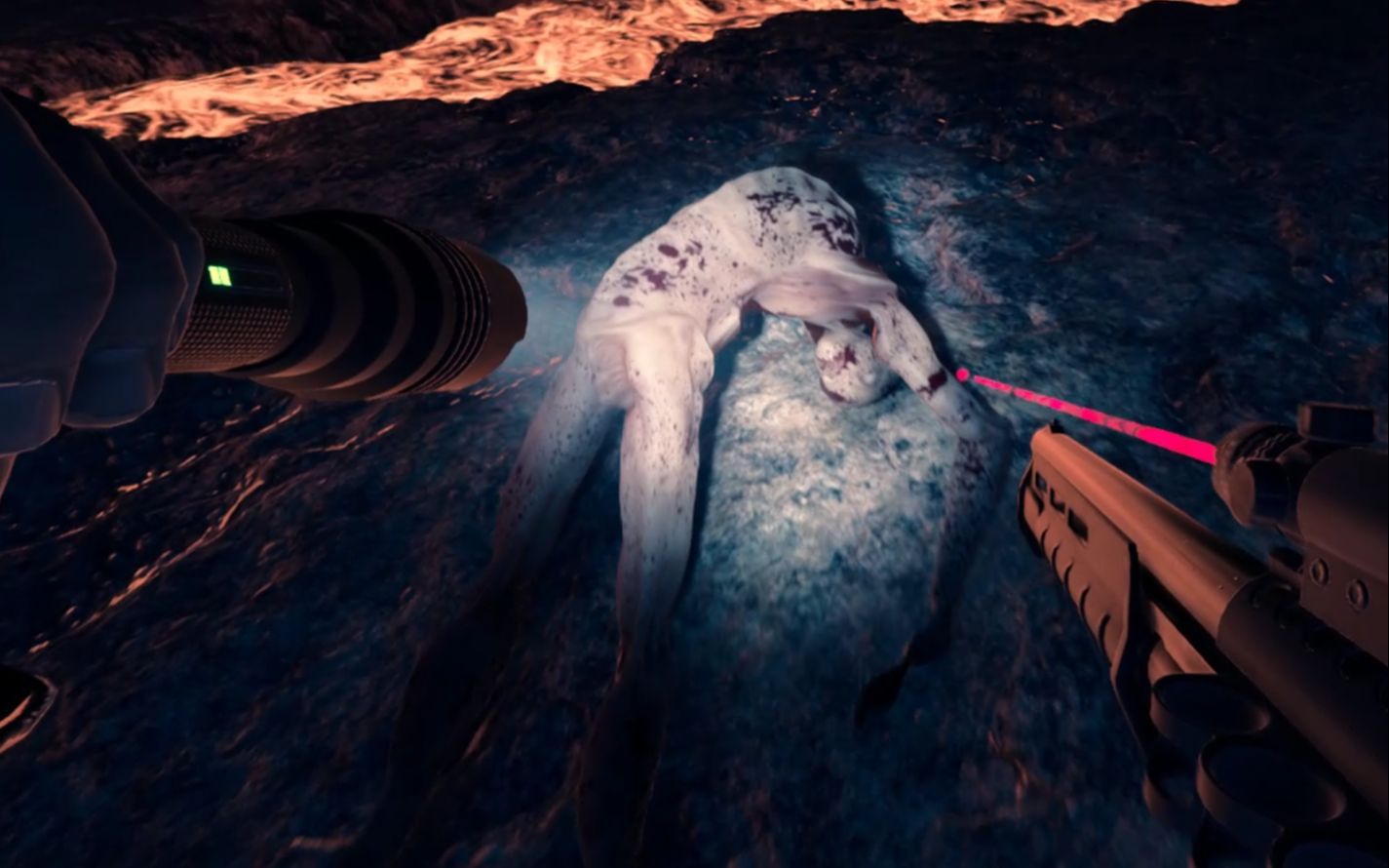 [森林之子]要是这种异形野人前期放在地表,妥妥的萌新杀手