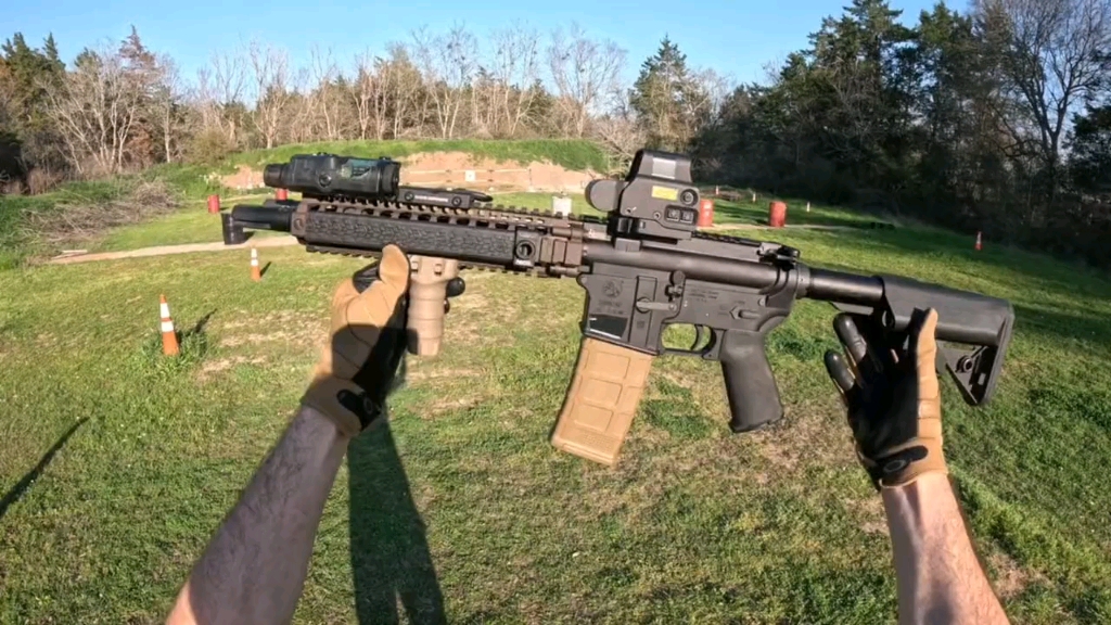 第一视角射击·dd mk18突击步枪