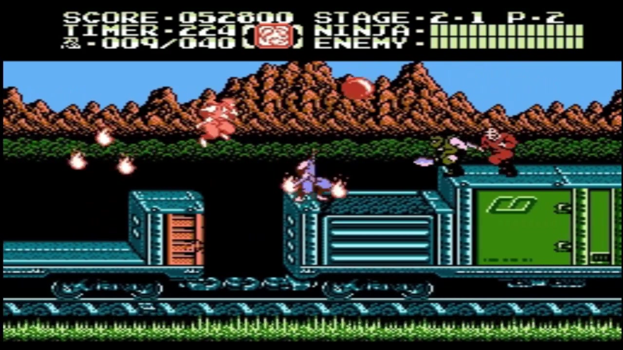 fc忍者龙剑传2 米罗玩红白机49:忍者系列