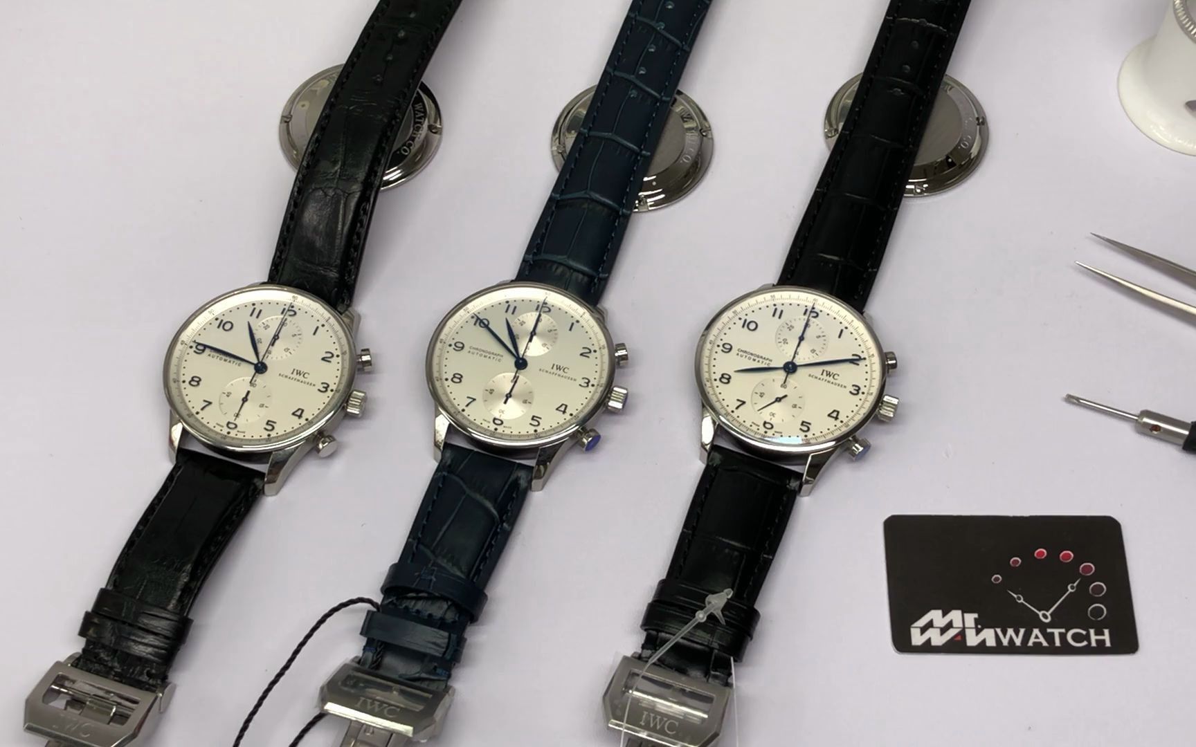 真假鉴别:iwc万国葡萄牙计时,zf,yl对比原装