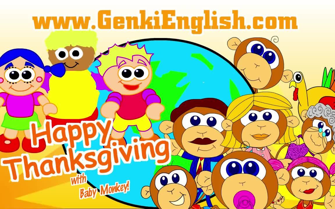 Thanksgiving Song for Kids What are you thankful for哔哩哔哩bilibili