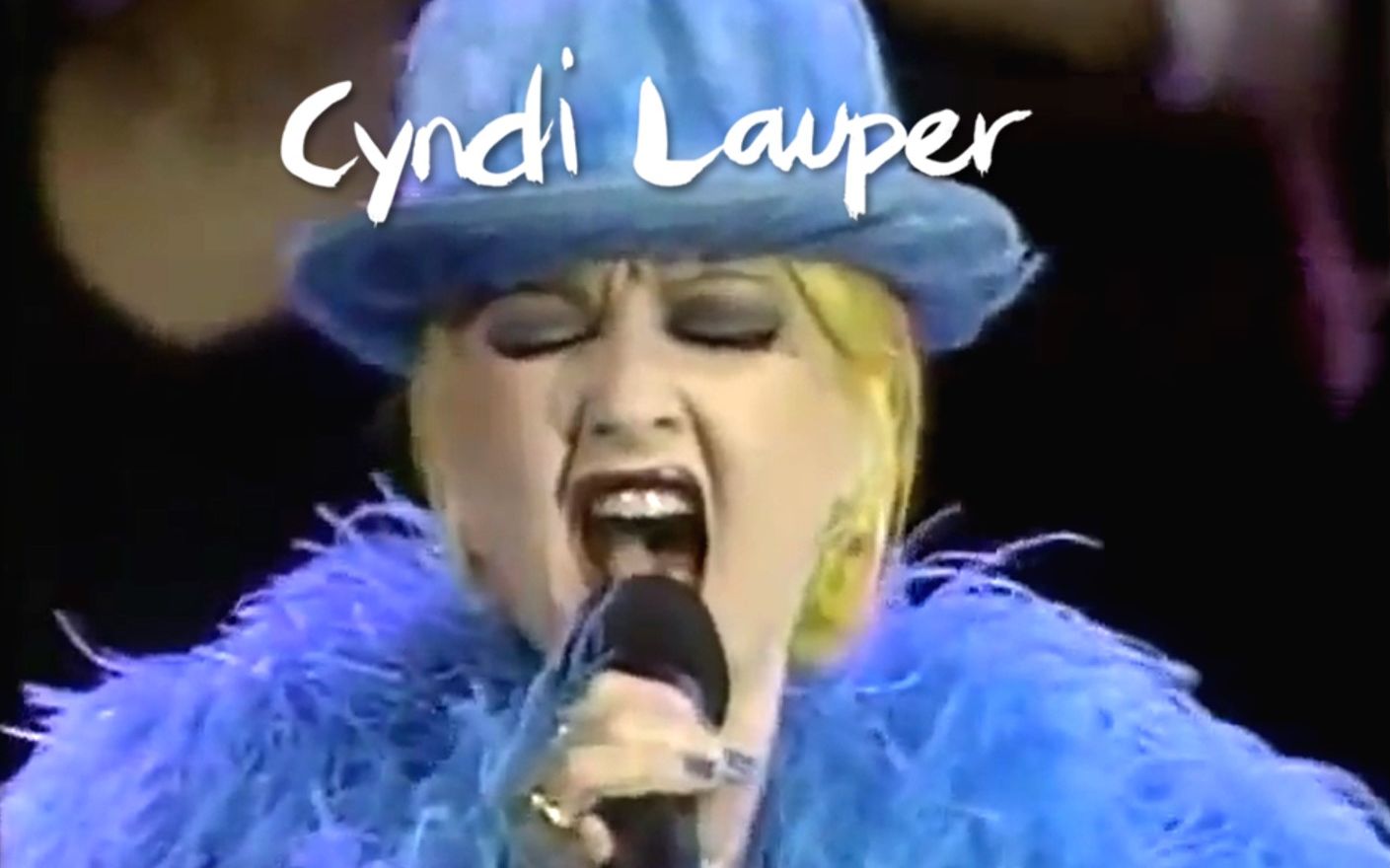 【时尚辛迪爱玩乐】Cyndi Lauper  Hey Now (Girls Just Want to Have Fun) (Live 1995 Oprah)哔哩哔哩bilibili