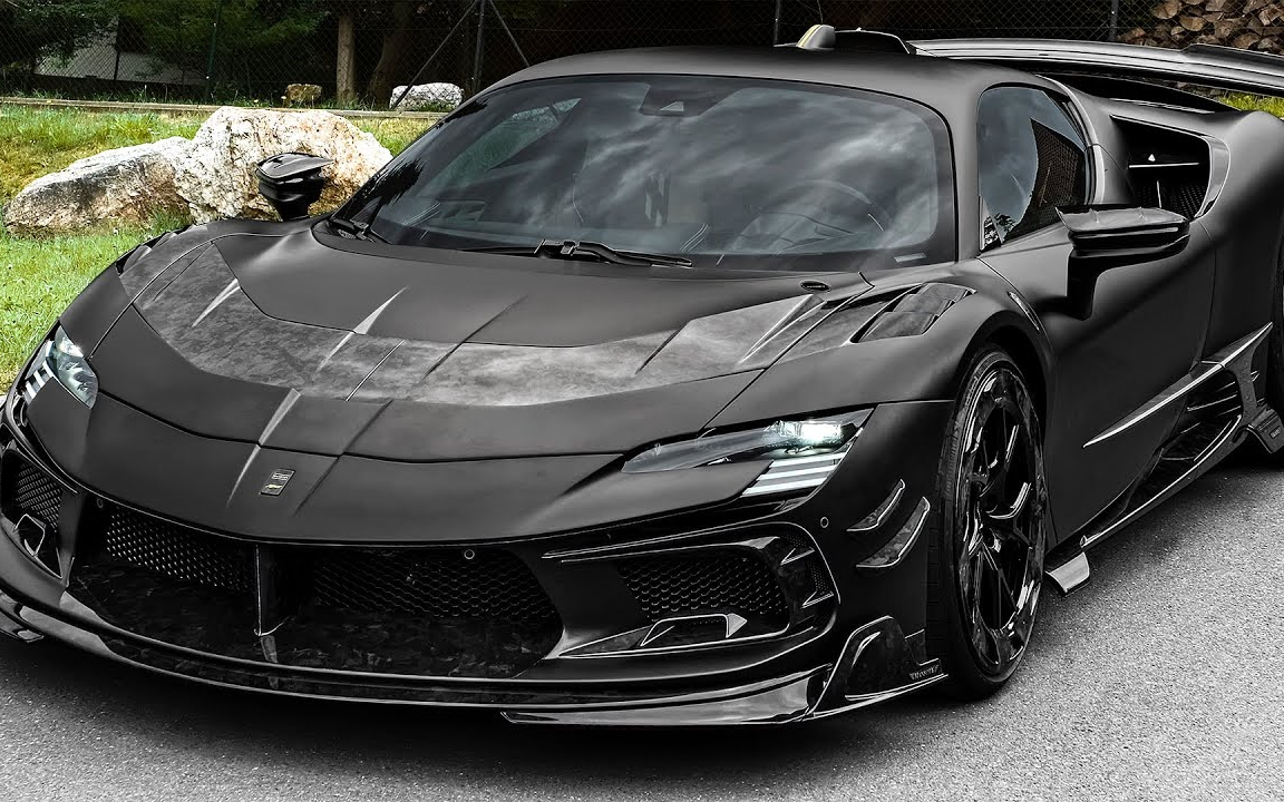 4k迈莎锐爆改法拉利sf90mansoryf9xx