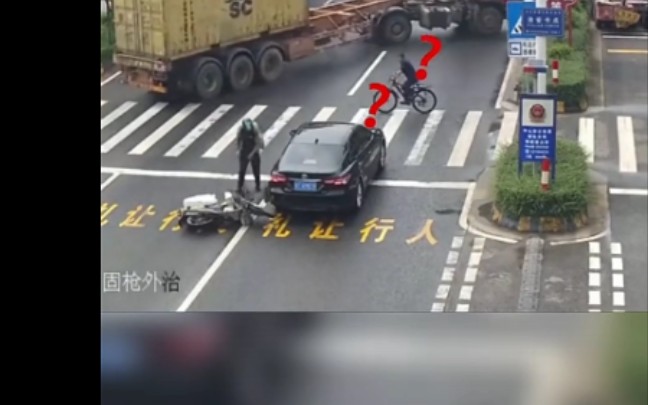 [图]要遵守交通安全过马路