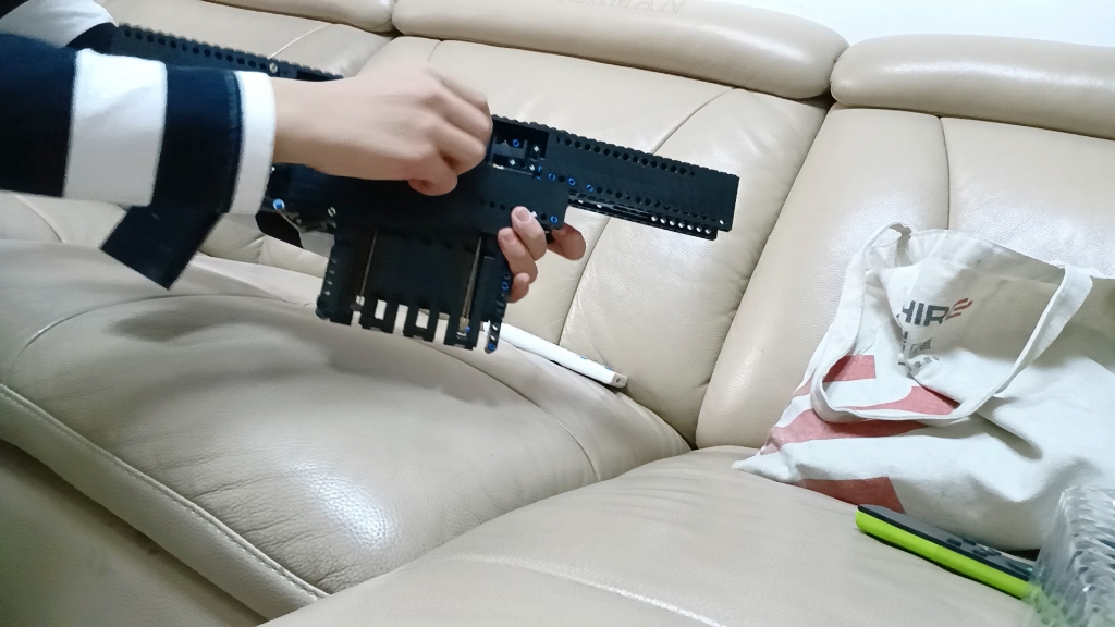 「乐高枪」原创乐高巴雷特m82a1(半成品)阶段性测试 视频拍摄于海外