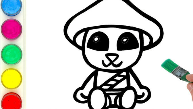 零基础学创意简笔画:一步步教你简笔画蓝精灵蓝妹妹,简单易学