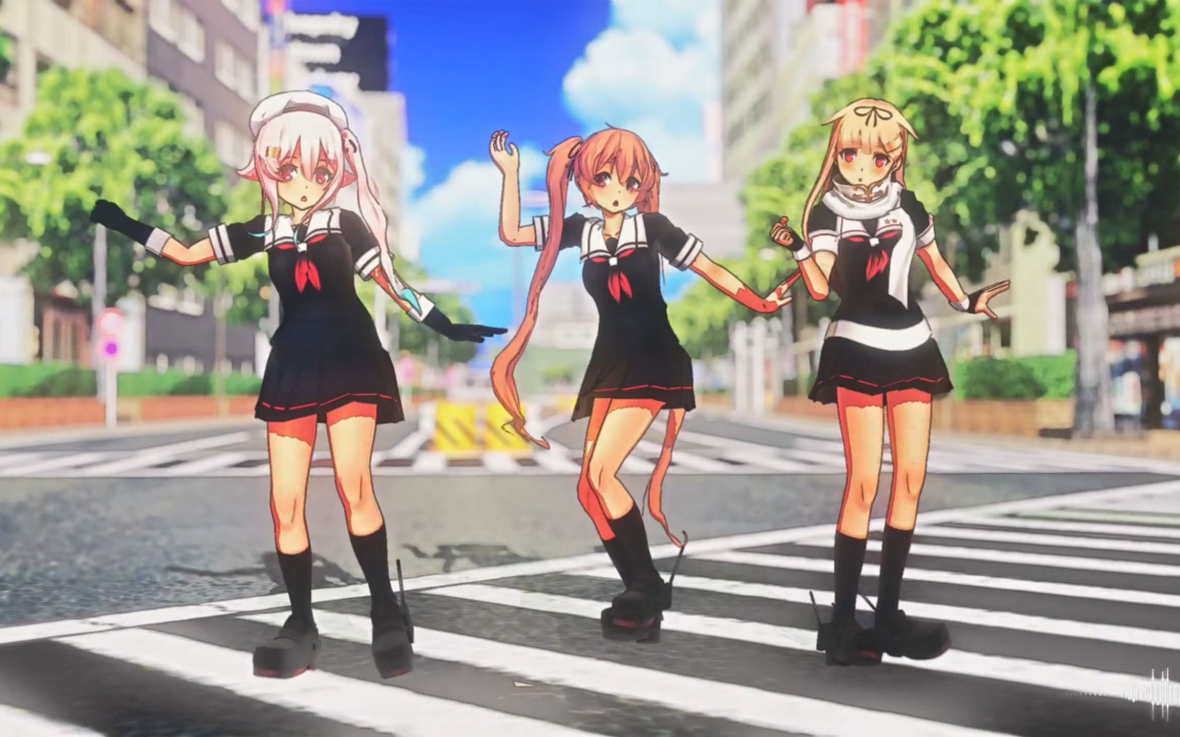 [mmd舰c] 村雨79夕立79春雨 lots of laugh