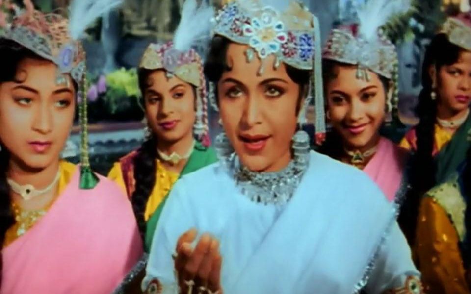 【印度歌舞】莫卧儿大帝.1960.MughalEAzam.【中字】Madhubala和Nigar Sultana的对歌哔哩哔哩bilibili