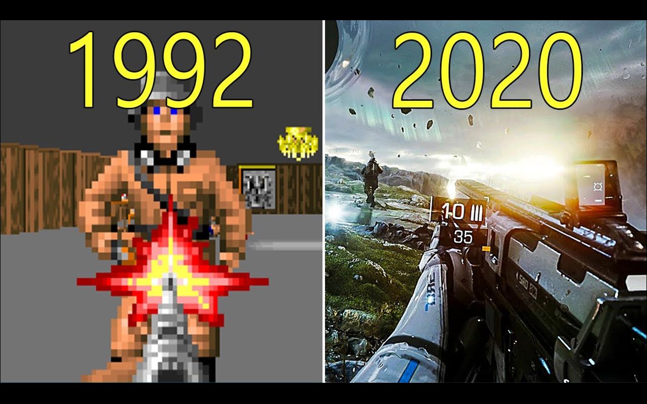 [图]【进化史】第一人称射击游戏进化史 FPS Games 1992-2020