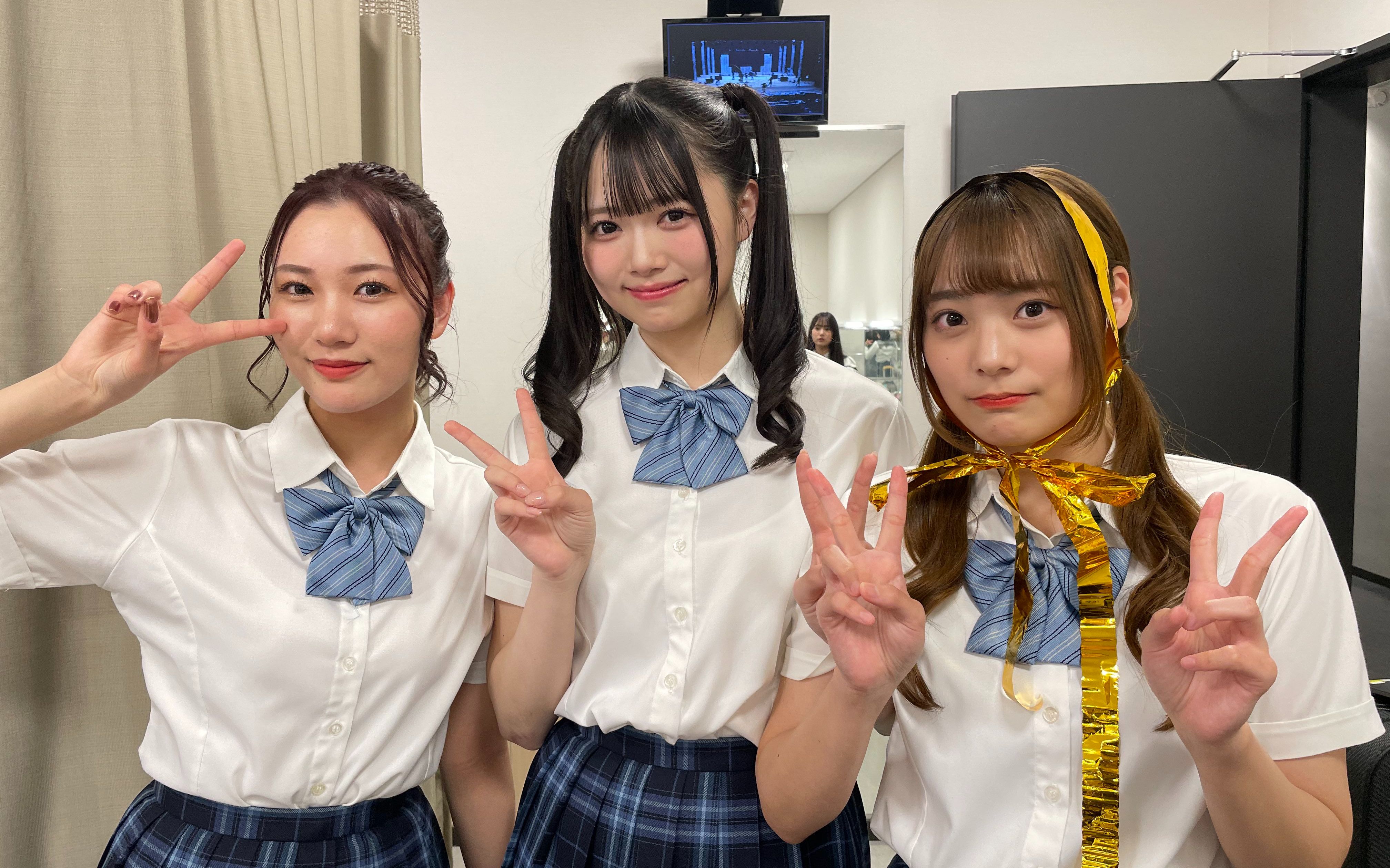 [图]【中字】NMB48 眞鍋杏樹×李始燕×黒田楓和「泡沫サタデーナイト!」