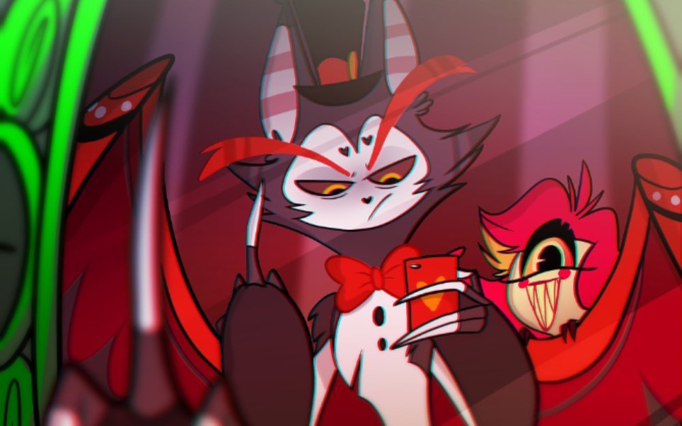 地獄客棧hazbinhotel戴花花的husk