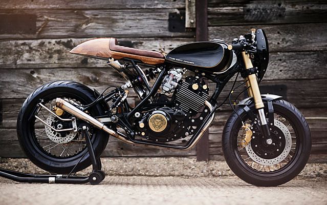 雅馬哈xt600改裝caferacer風格復古摩托車bydirtydeeds