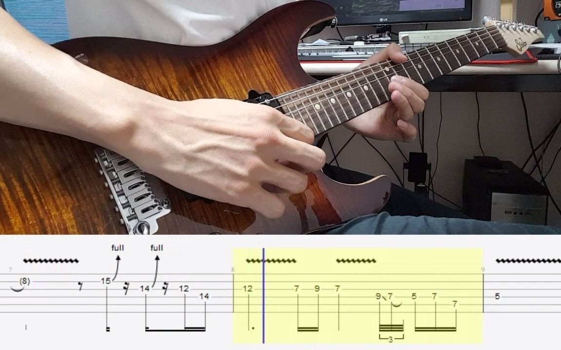 [图][MR+TAB] 我对于你你对于我（电影：假如爱有天意） guitar solo