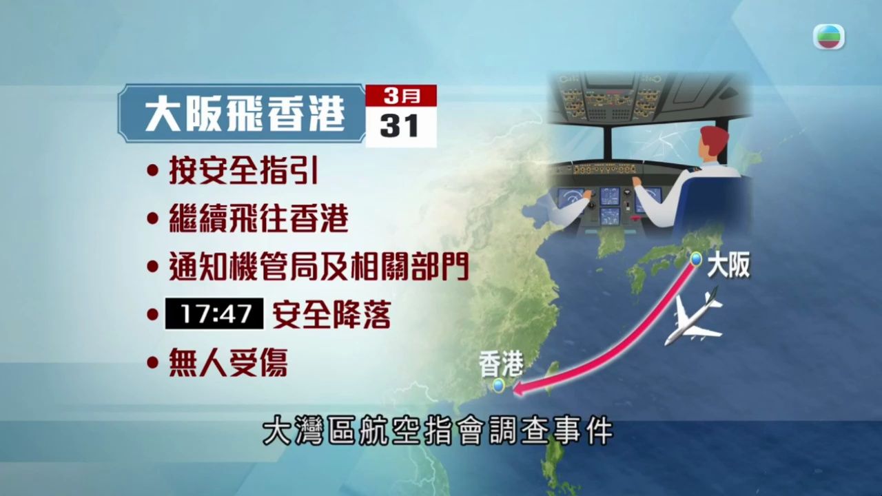 大湾区航空一架波音737疑似玻璃碎裂,最终安全降落香港机场【TVB News搬运】哔哩哔哩bilibili