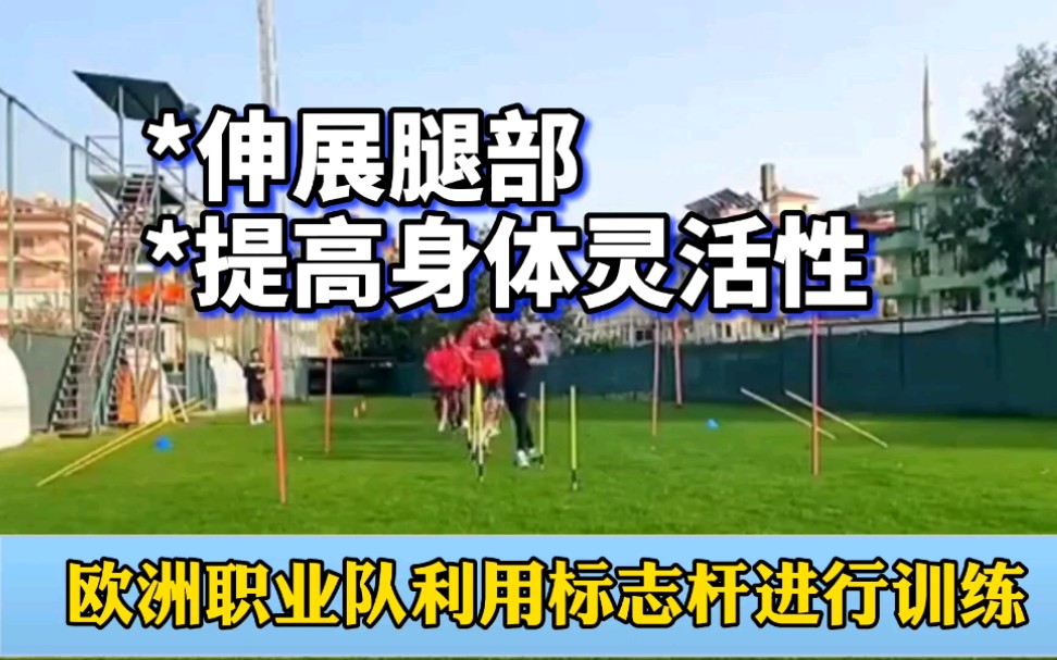 欧洲职业队怎样利用标志杆进行体能训练? 增强伸展、柔韧和灵活性哔哩哔哩bilibili