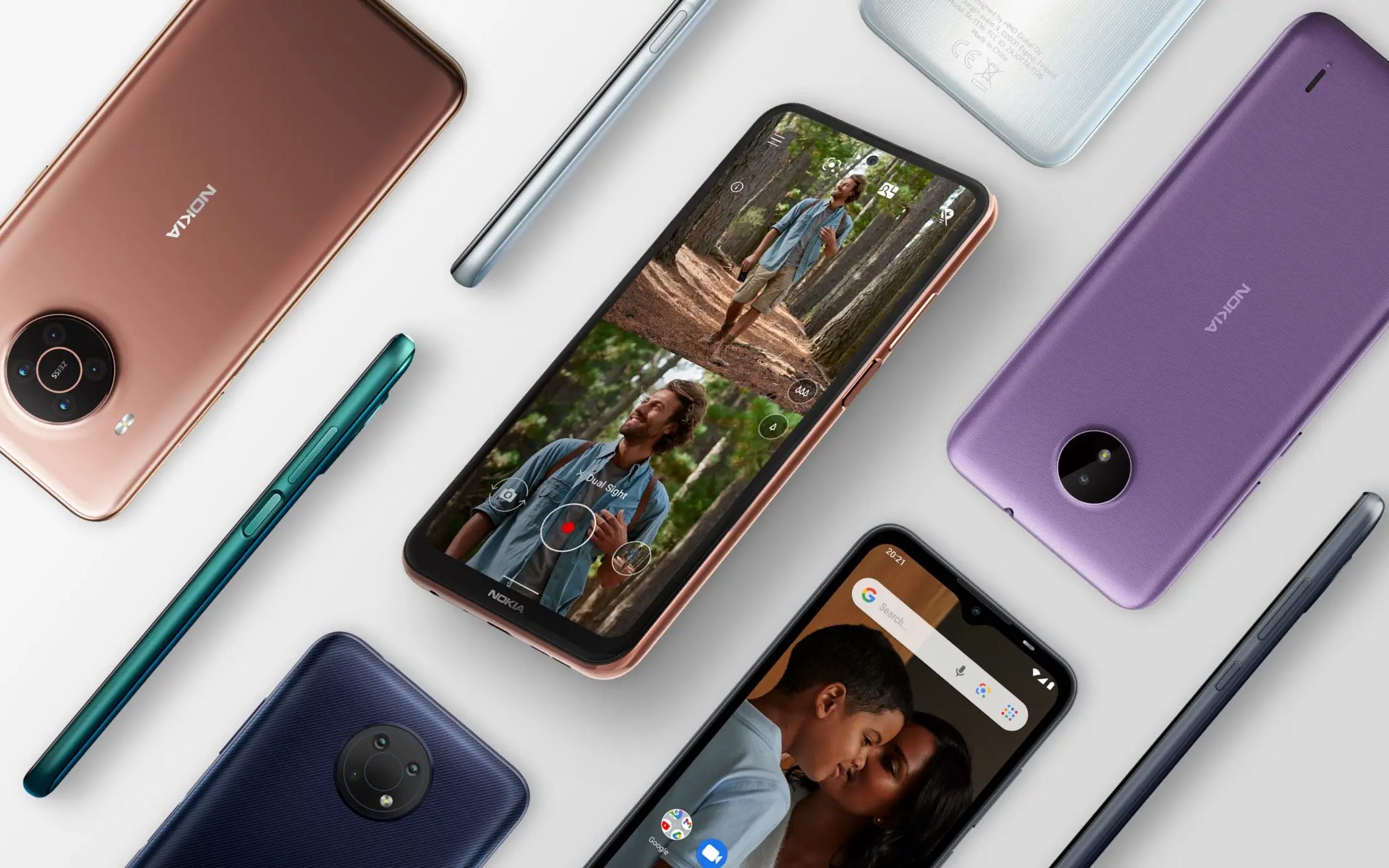 全新诺基亚 nokia x20 | x10 | g20 | g10 | c20 | c10 智能手机发布