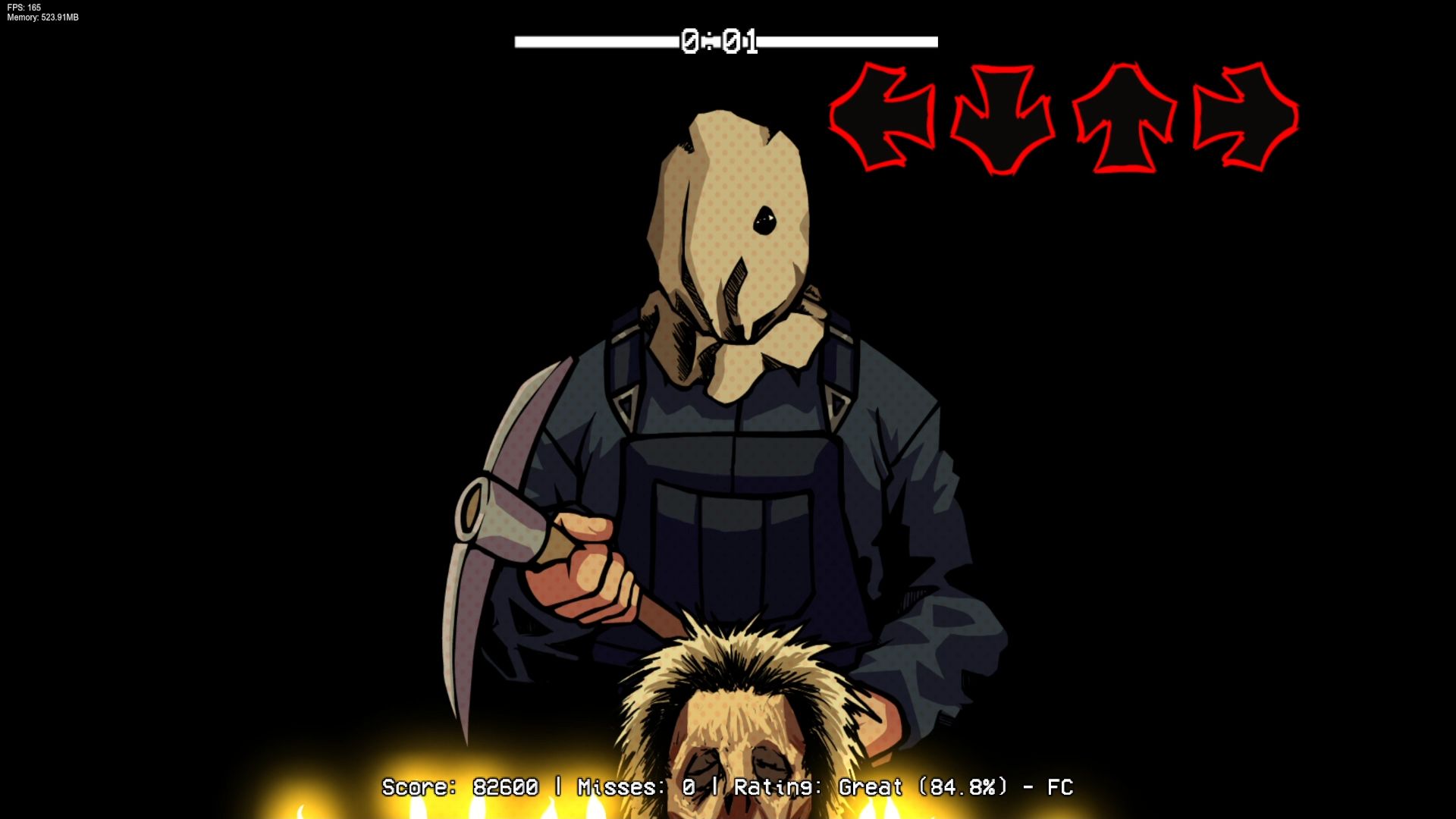 fnf优质模组13th friday night: funk blood杀手杰森v1