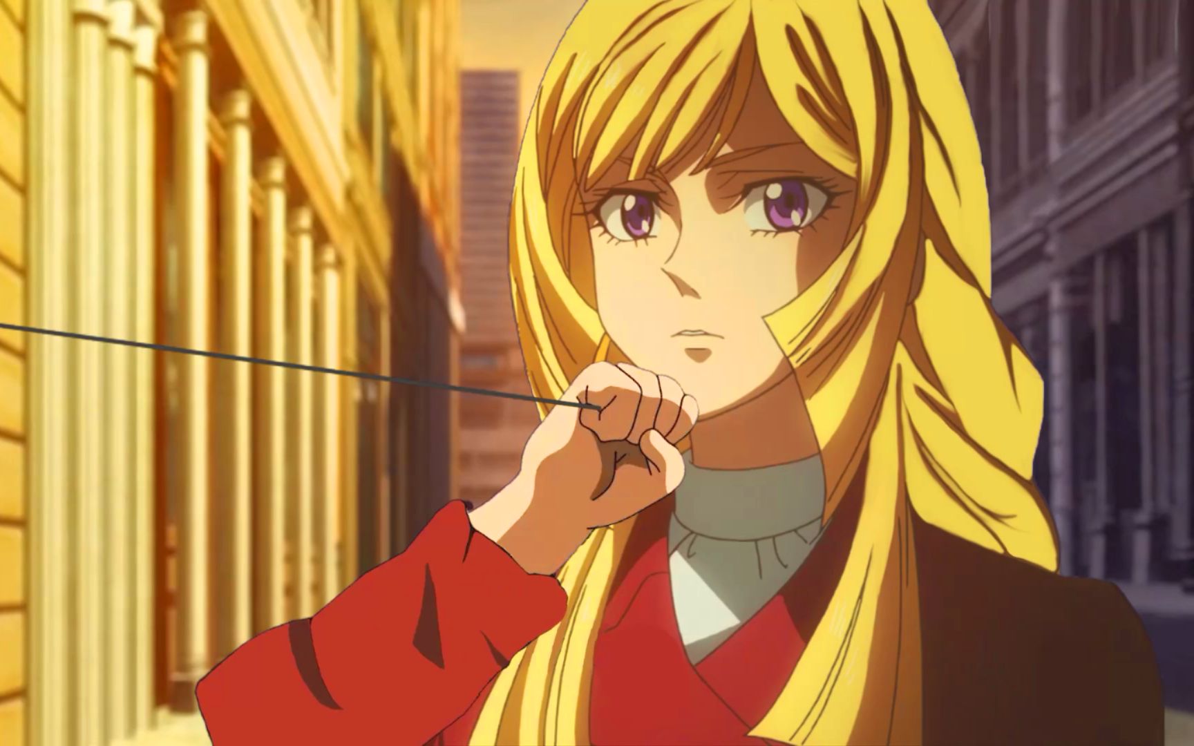 古荻莉亚想要保护奥尔加 大小姐接子弹bb