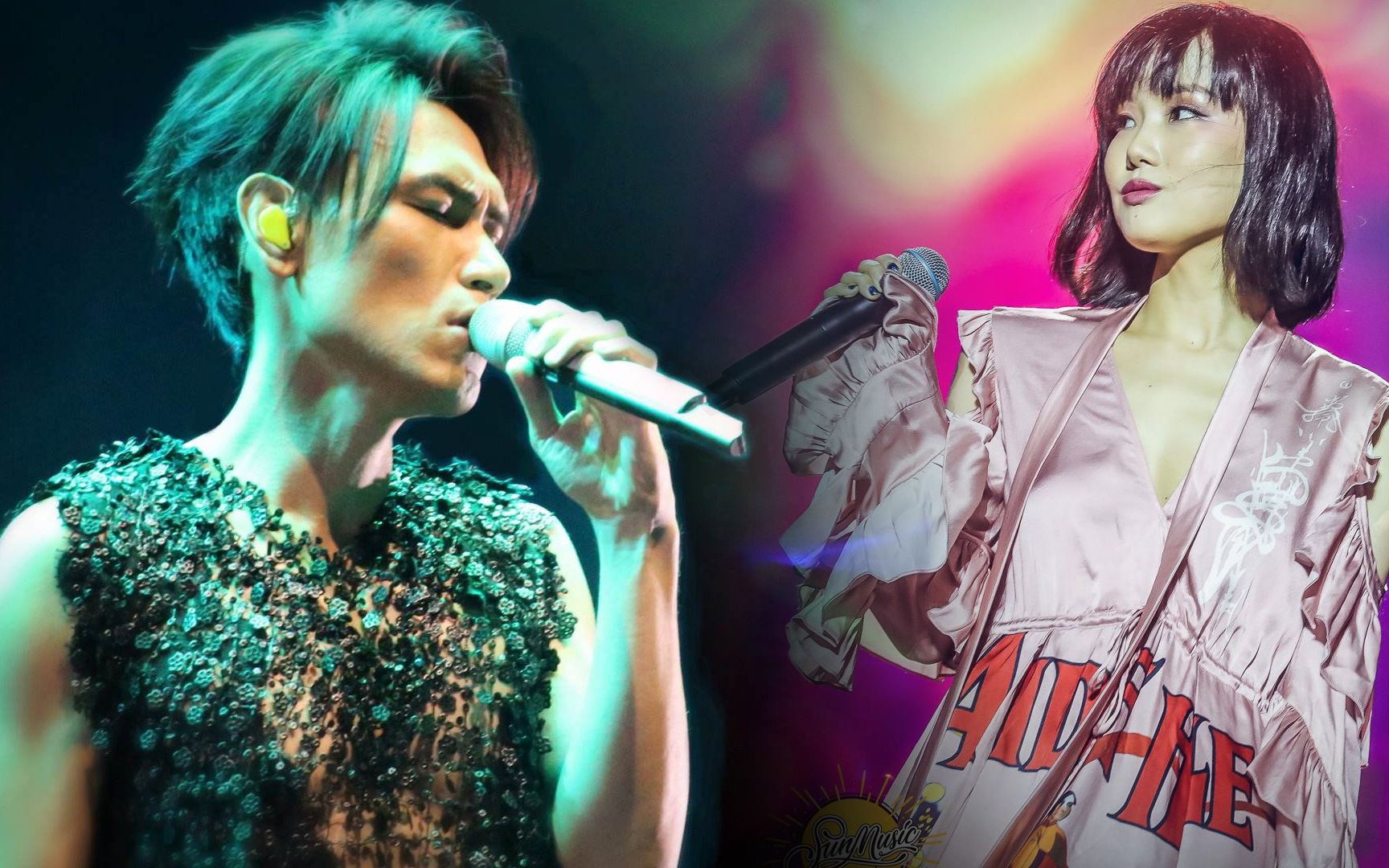 面对如此性感的黄龄,哪个歌手还能专心唱歌?杨宗纬:不敢直视