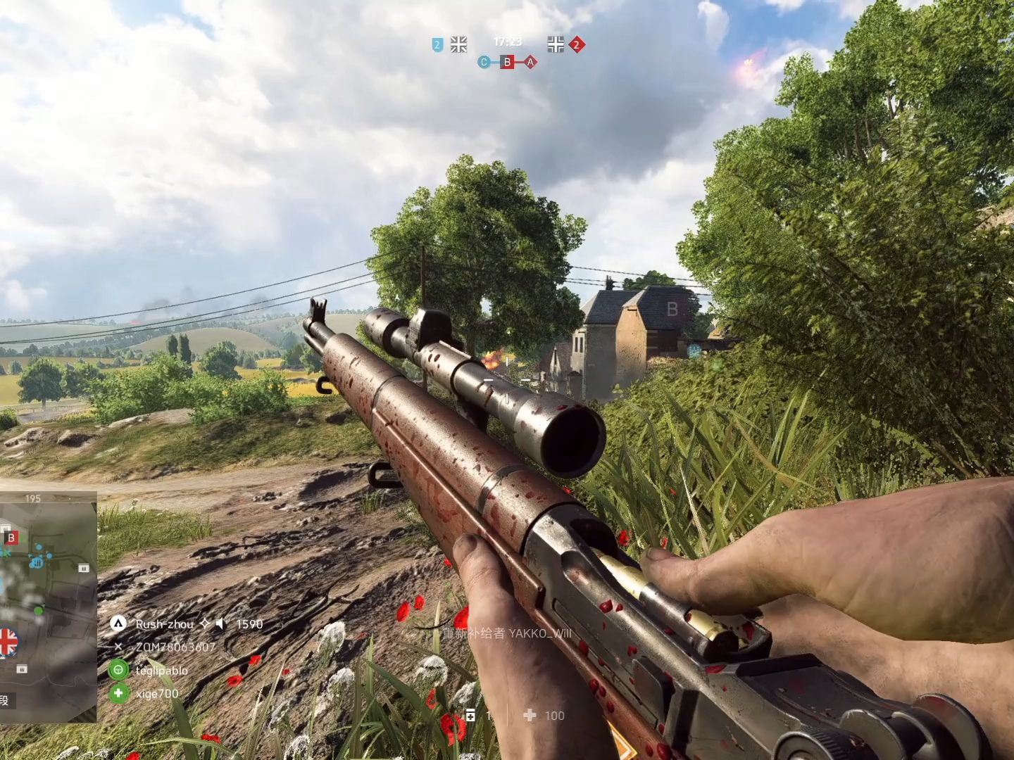 【美国 m1加兰德丨阿拉斯】〖战地5〗游戏实况#93