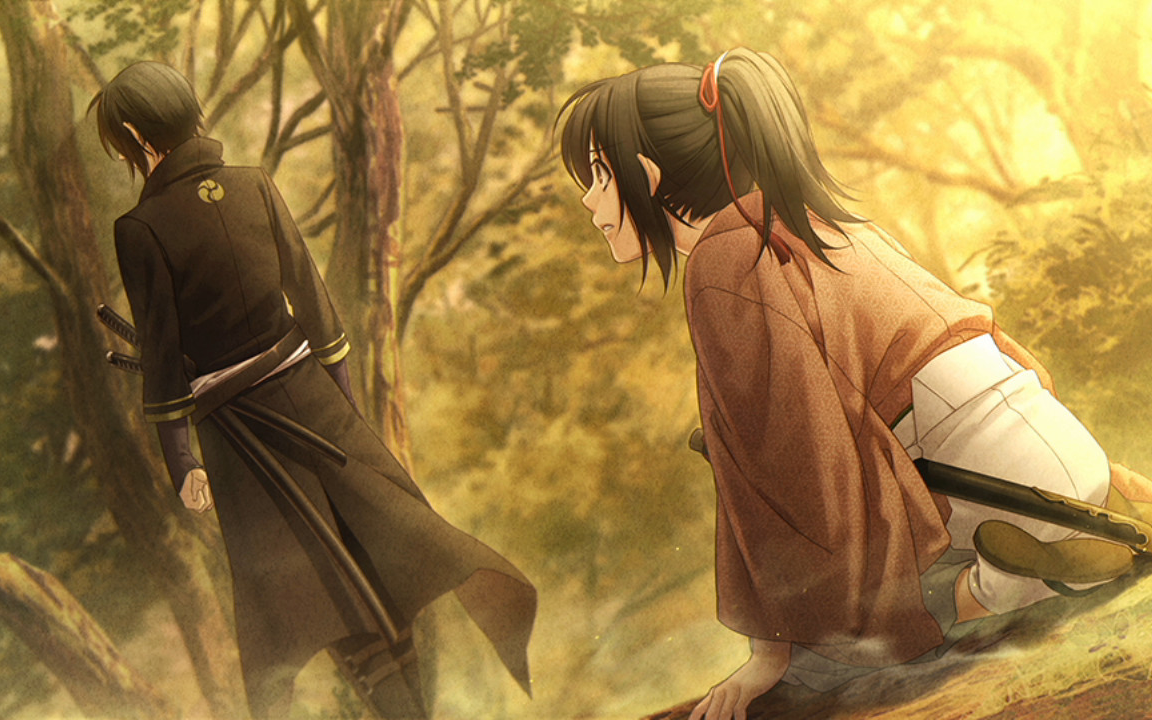 中文版●【阿宅实况】psv乙女游戏『薄樱鬼~华之章』土方岁三 第四