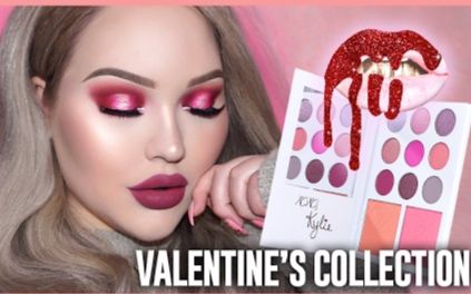 【nikkietutorials】kylie cosmetics情人节系列彩妆测评 教程