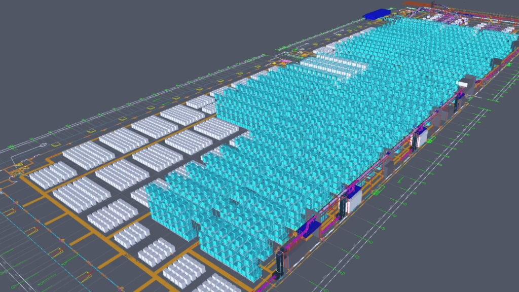 3D 电商拣选输送分拣方案哔哩哔哩bilibili